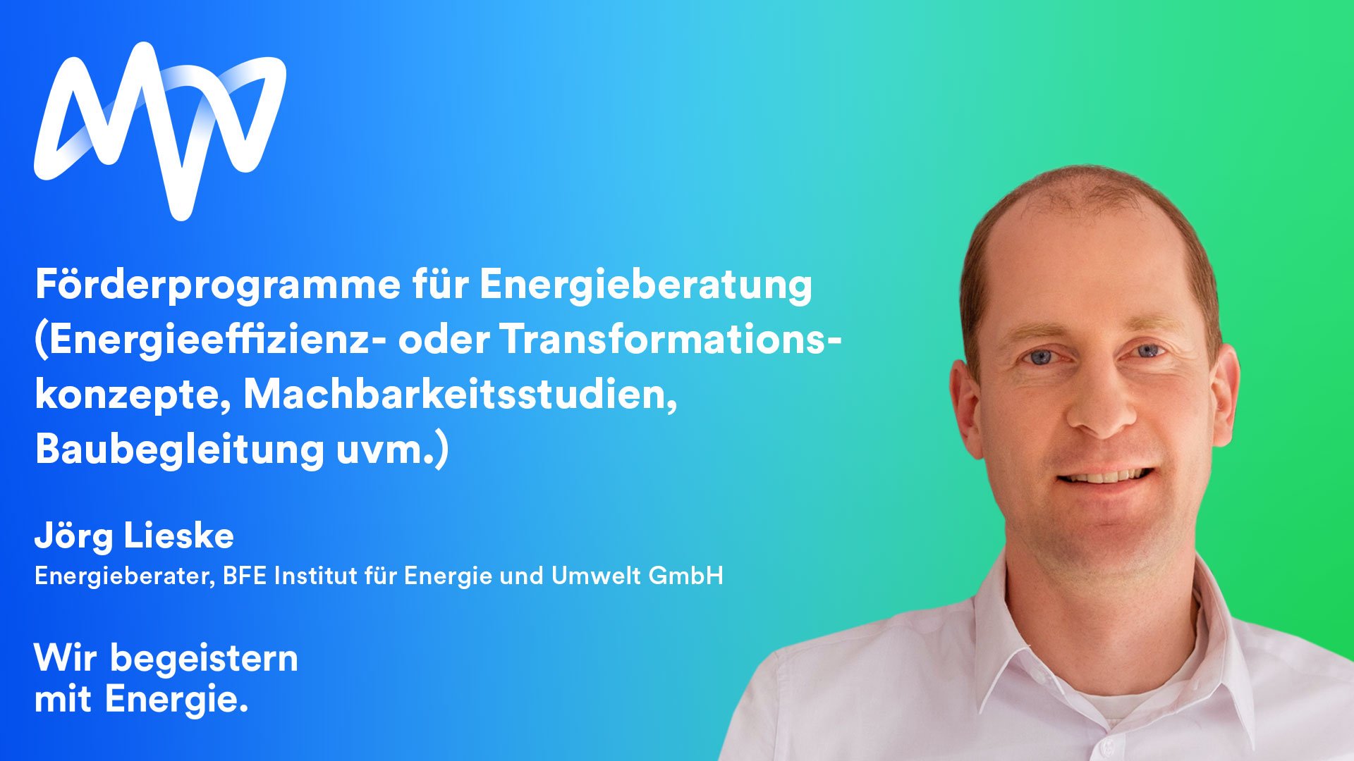 Förderprogramme für Energieberatung