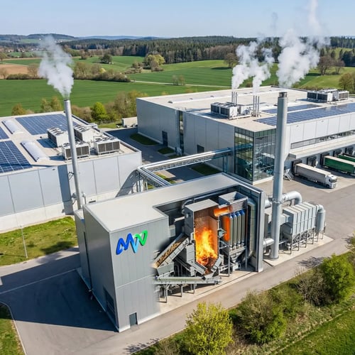 Moderne MVV Energieanlage mit Visualisierung des Verbrennungsprozesses-1-1