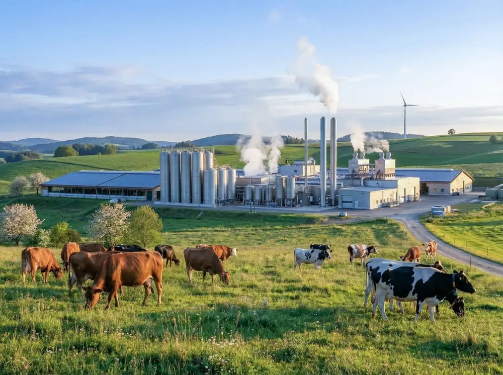 Nachhaltiger Milchbetrieb